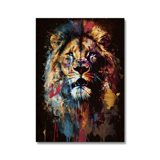 The Artful Roar Framed Canvas