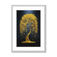 Golden Elegance - Antique Framed Print