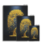Golden Elegance - Float Framed Canvas
