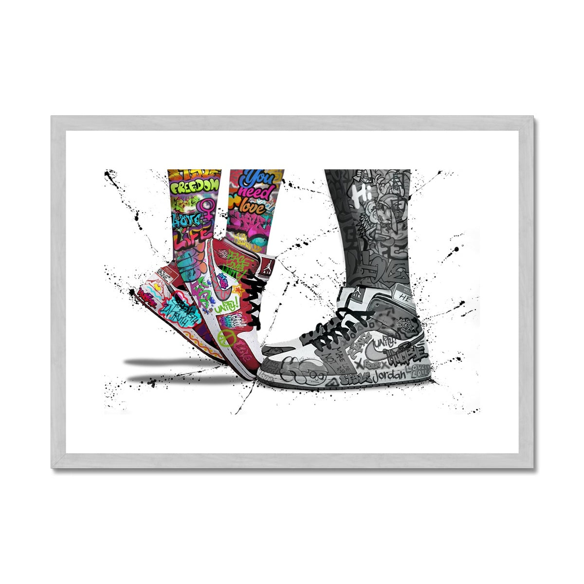 Jordan Love Antique Framed & Mounted Print