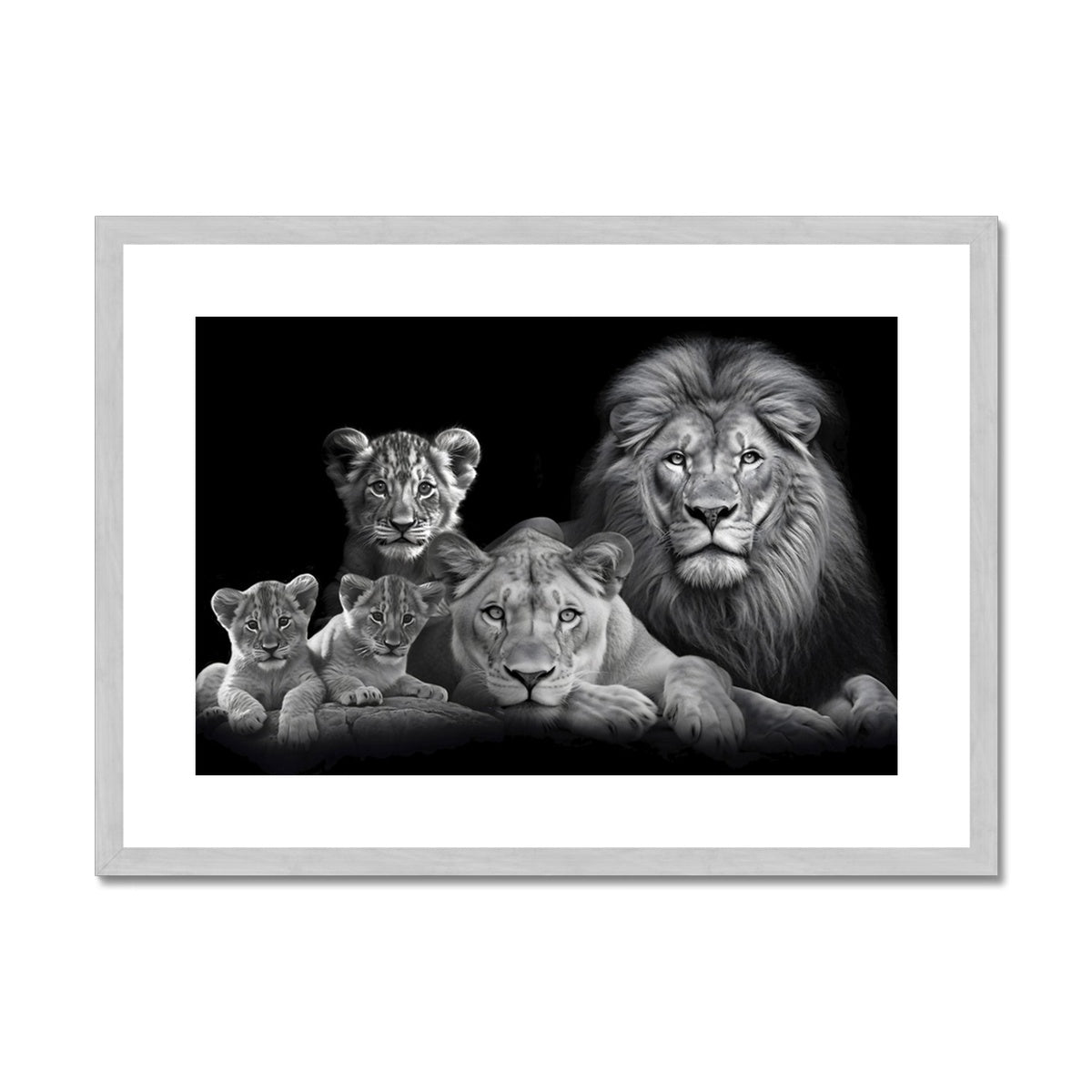 Family Bonds Antique Framed & Mounted Print