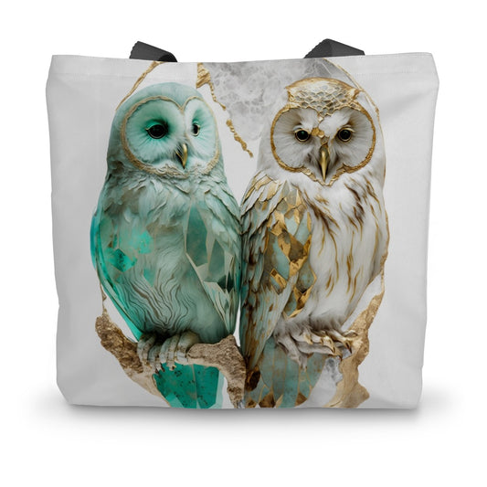 Enchanted Owls Canvas Bag