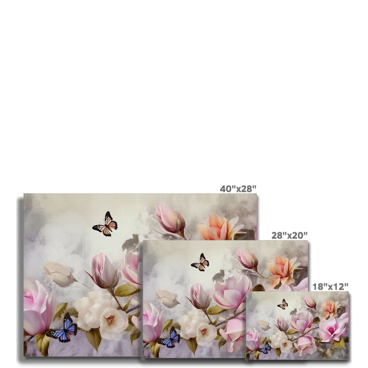 Whispering Blooms Canvas