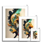 Abstract Burst Framed & Mounted Print