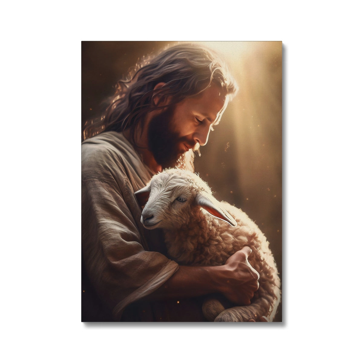 Eternal Shepherd  Framed Canvas