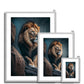 Jungle King Antique Framed & Mounted Print