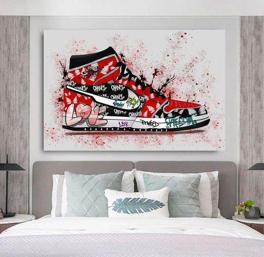 Jordan 1 OG Chanel Graffiti