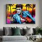 Tony Montana Graffiti Canvas