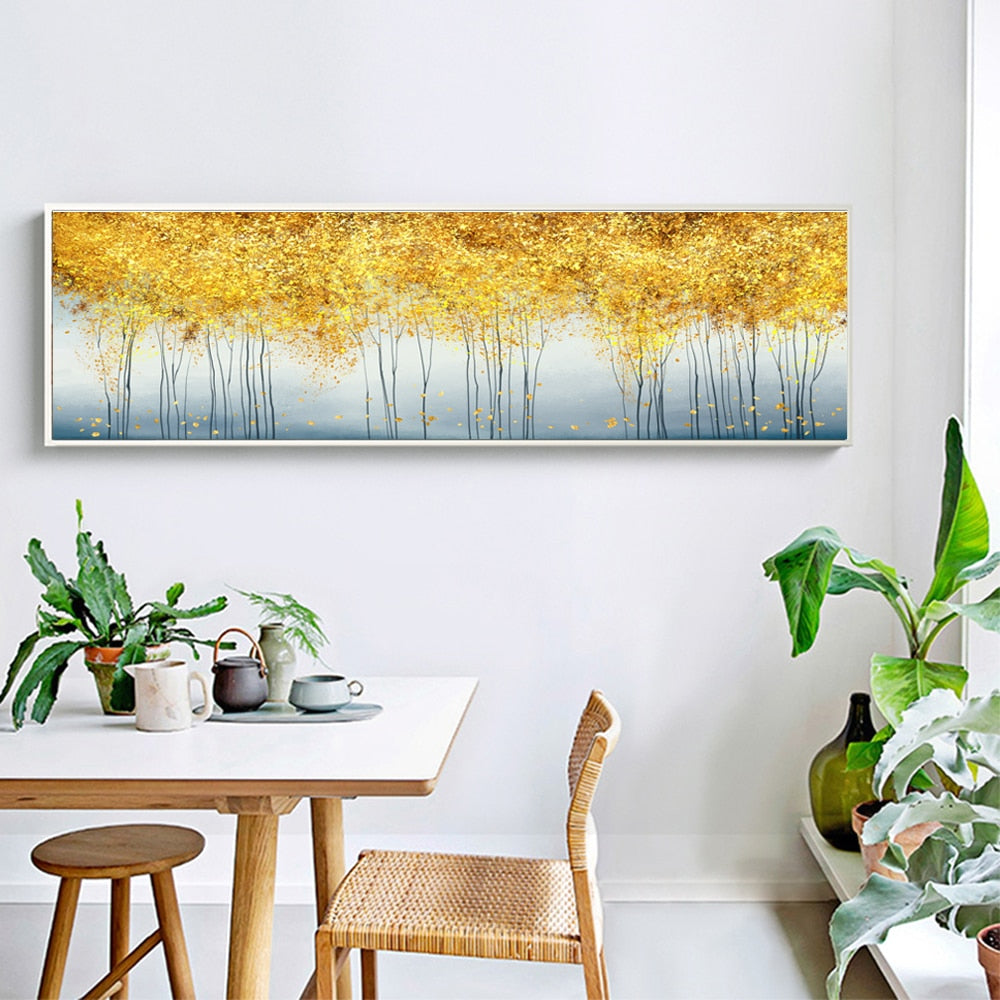 Golden Forrest Print