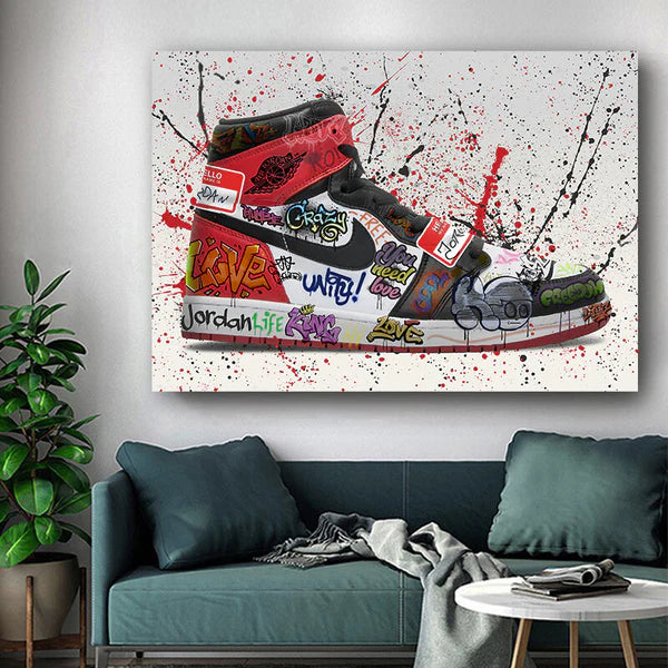 Jordan 1 OG Graffiti Canvas