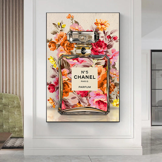 Chanel Flower Pop Art