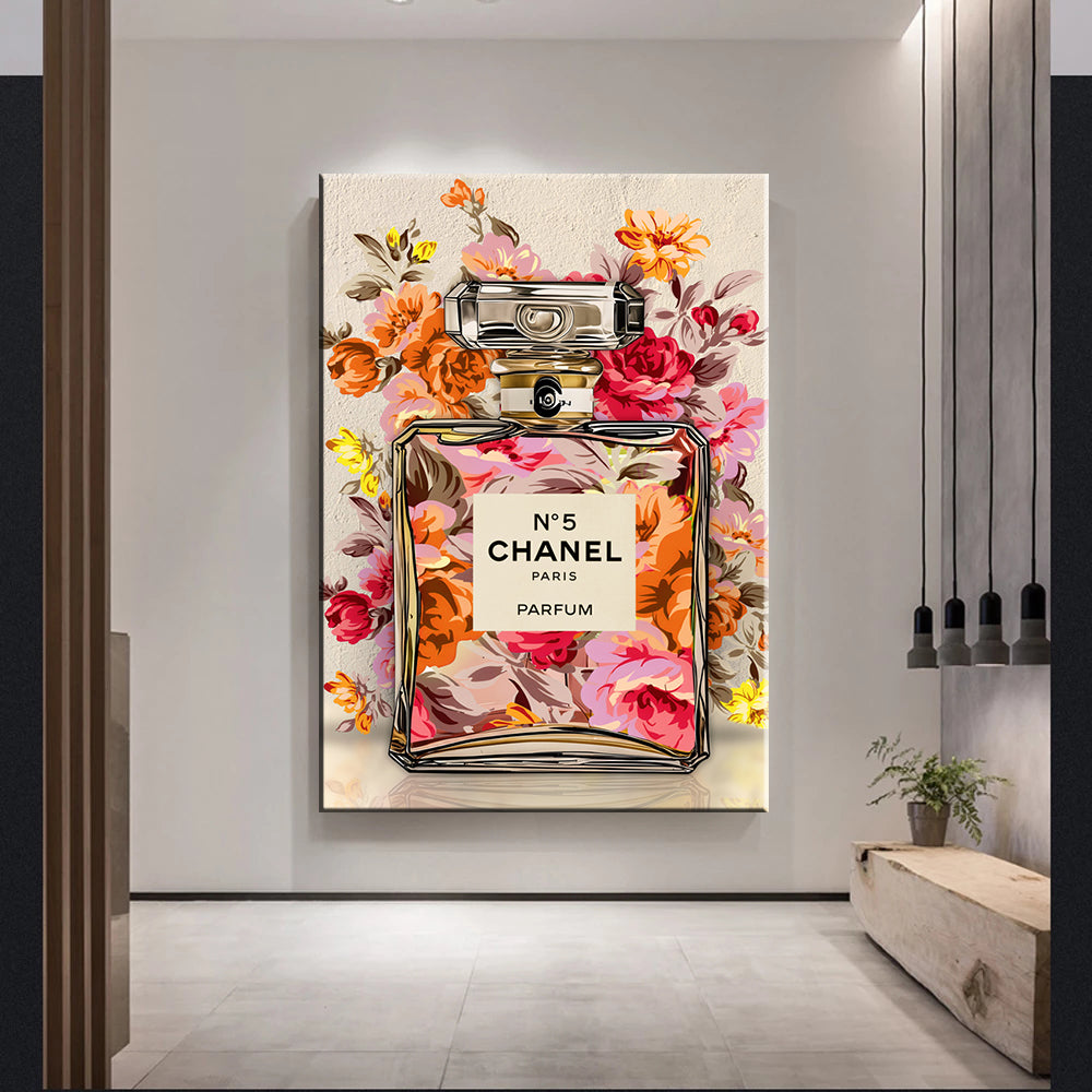 Chanel Flower Pop Art