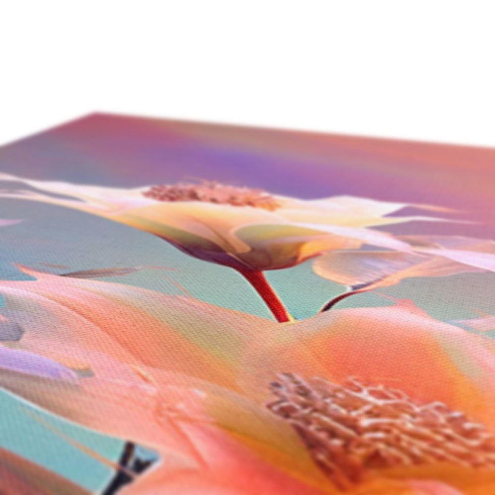 Flower Vase  Framed Canvas