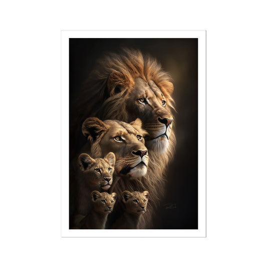 The Majestic Pride Canvas Print