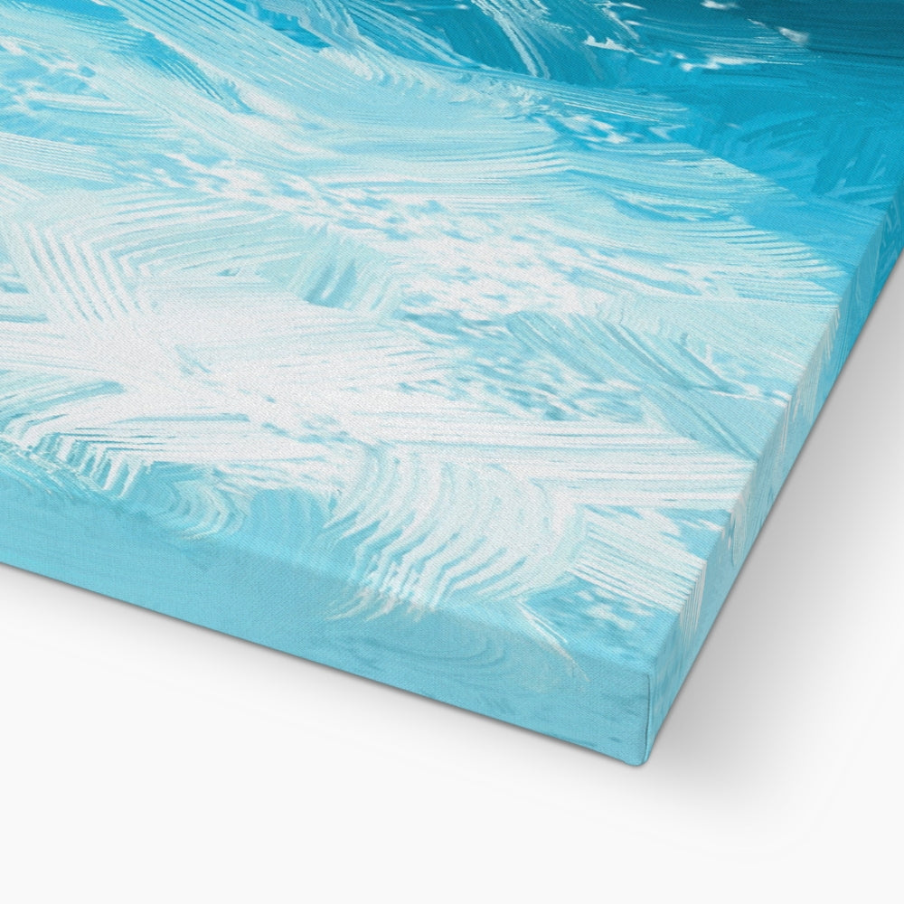 Blue Abyss  Framed Canvas