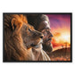 The Power and the Glory Float Framed Canvas