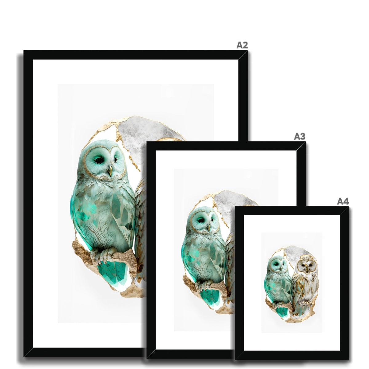 Enchanted Owls Framed Print