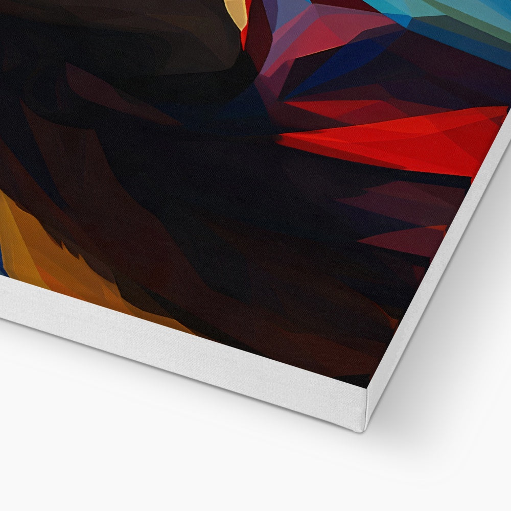 Christ in Prism  Framed Canvas