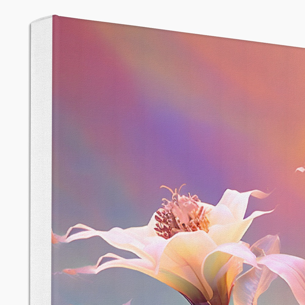 Flower Vase  Framed Canvas