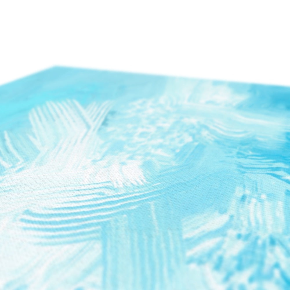 Blue Abyss  Framed Canvas