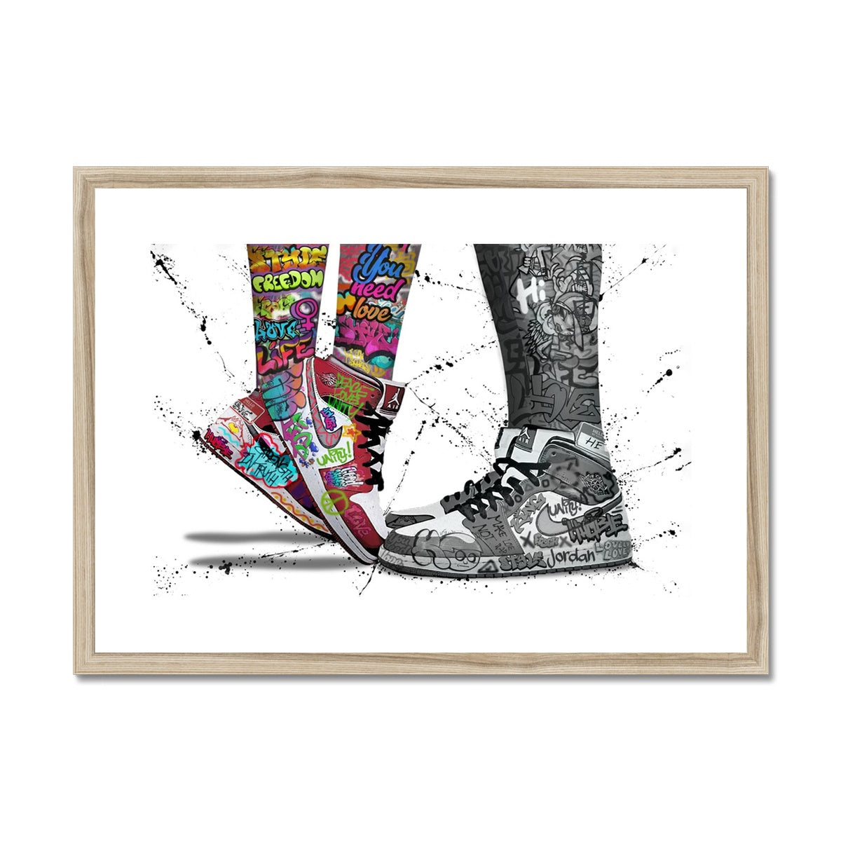 Jordan Love Framed & Mounted Print