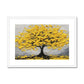 Golden Flourish Framed & Mounted Print