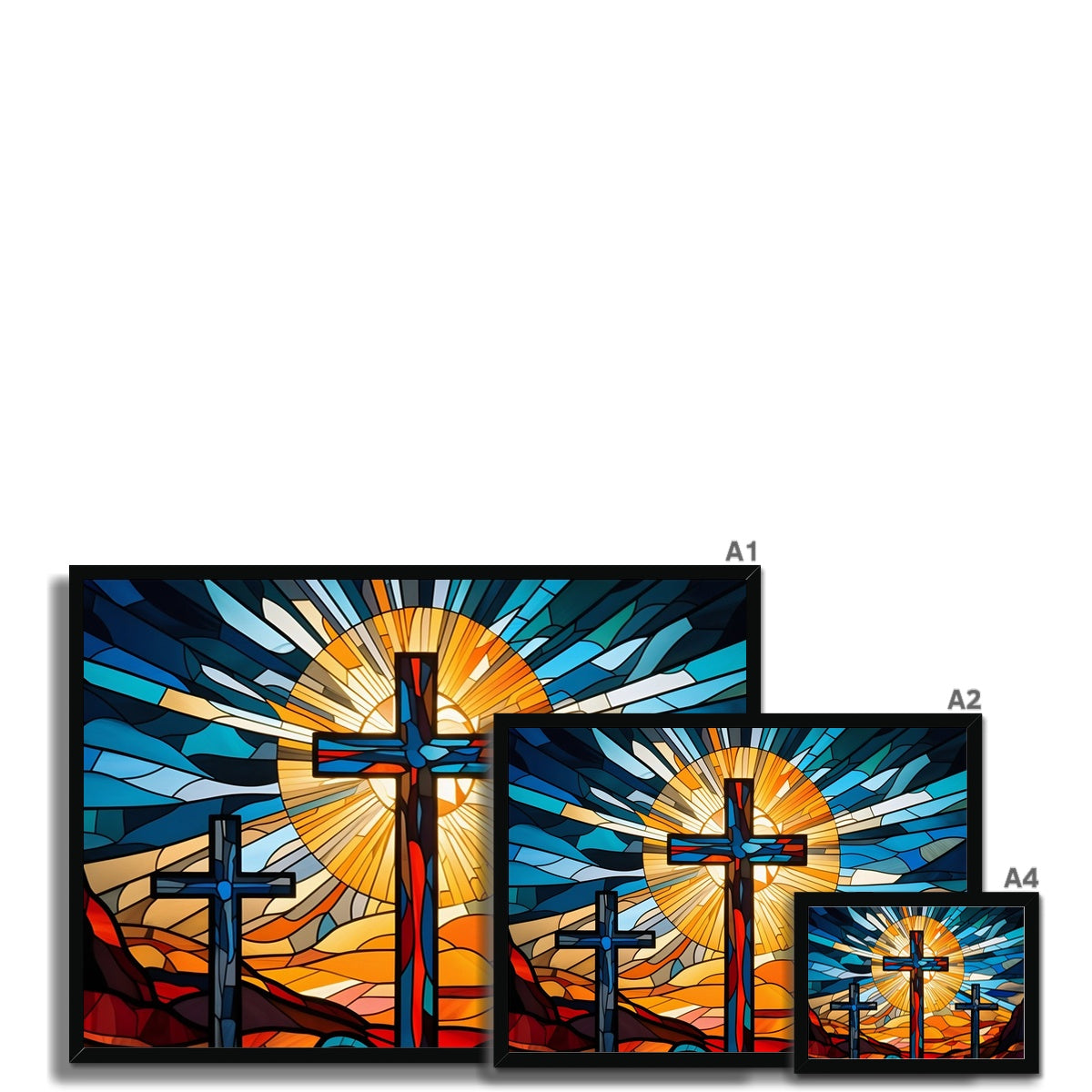 Illumination of Faith Framed Print