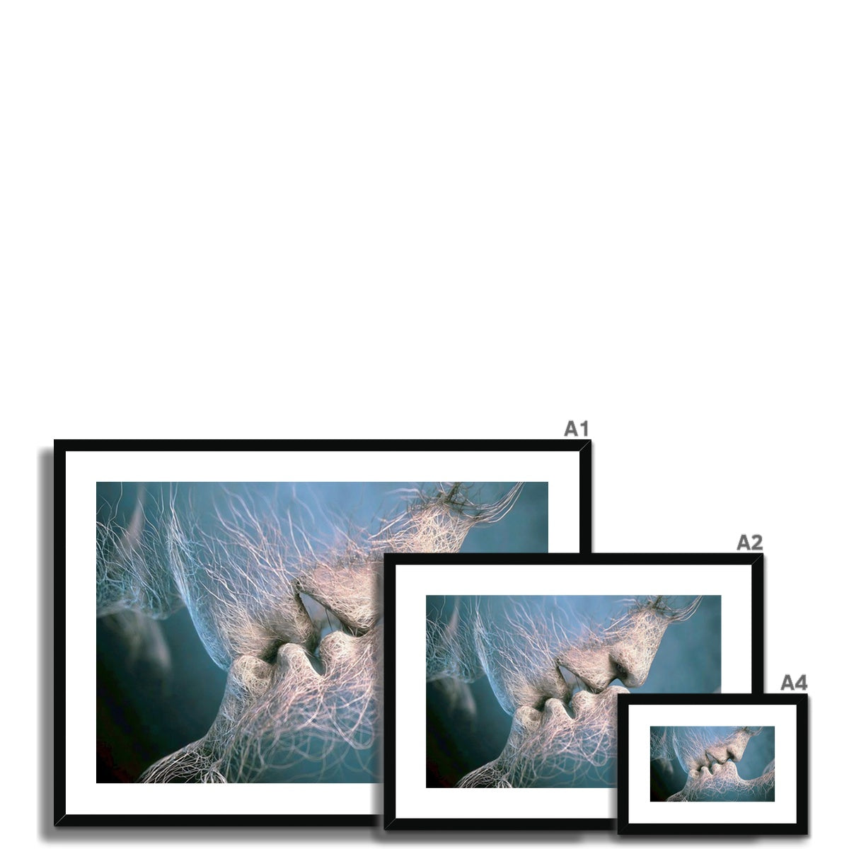 Intimate Whispers Framed & Mounted Print