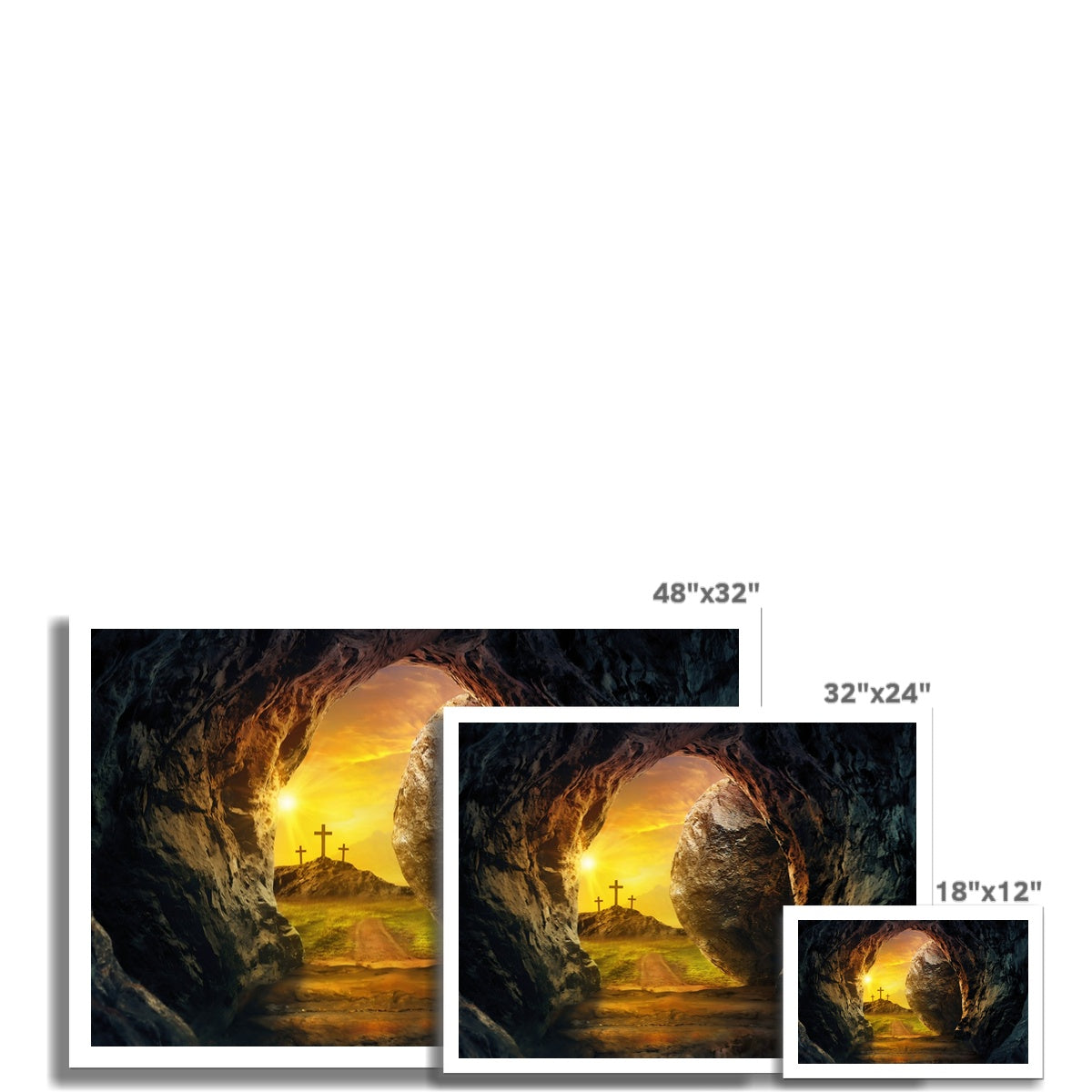 Sunrise of Salvation Canvas Print