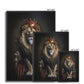 The King Framed Canvas