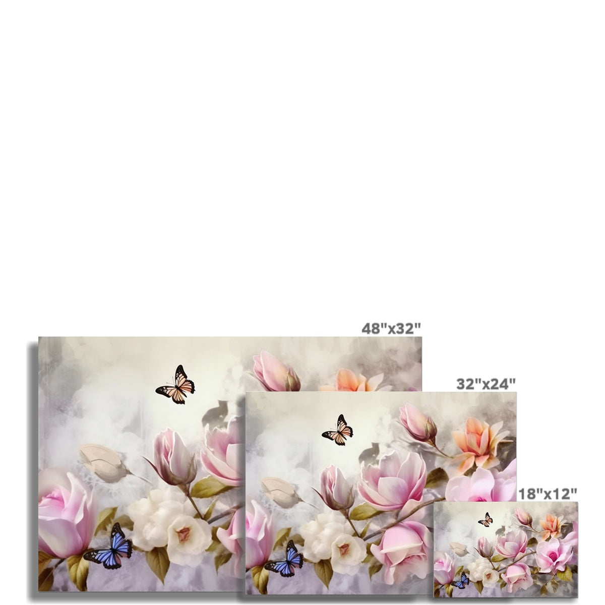 Whispering Blooms Canvas Print