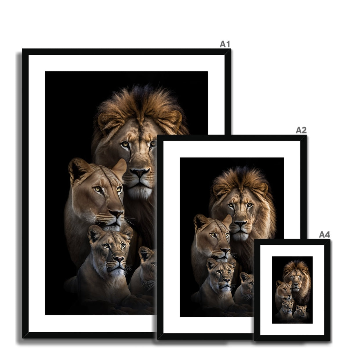 Family Pride  Framed & Mounted Print