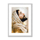 Heavenly Gaze Antique Framed & Mounted Print