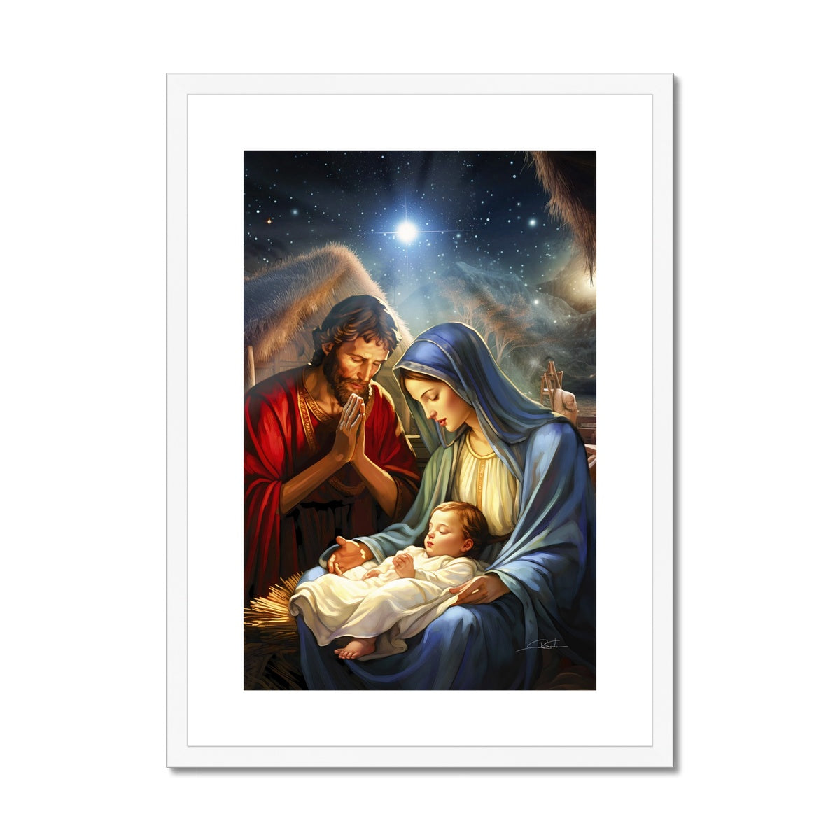 The Holy Birth Framed & Mounted Print