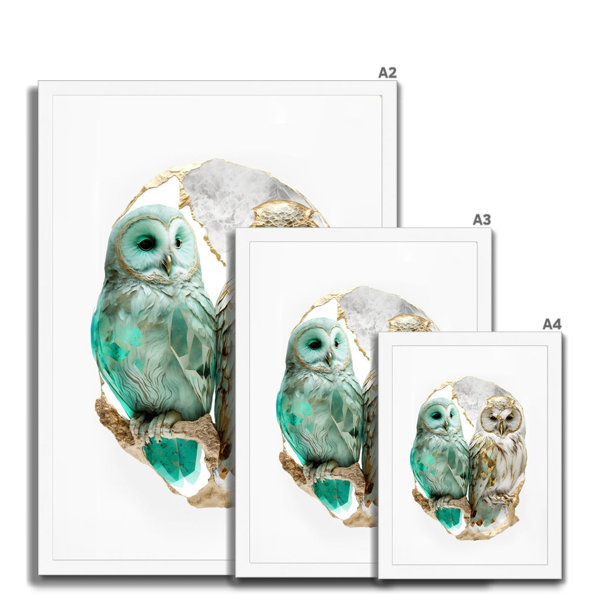 Enchanted Owls Framed Print