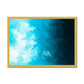 Blue Abyss Antique Framed Print