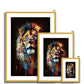 The Artful Roar Antique Framed Print