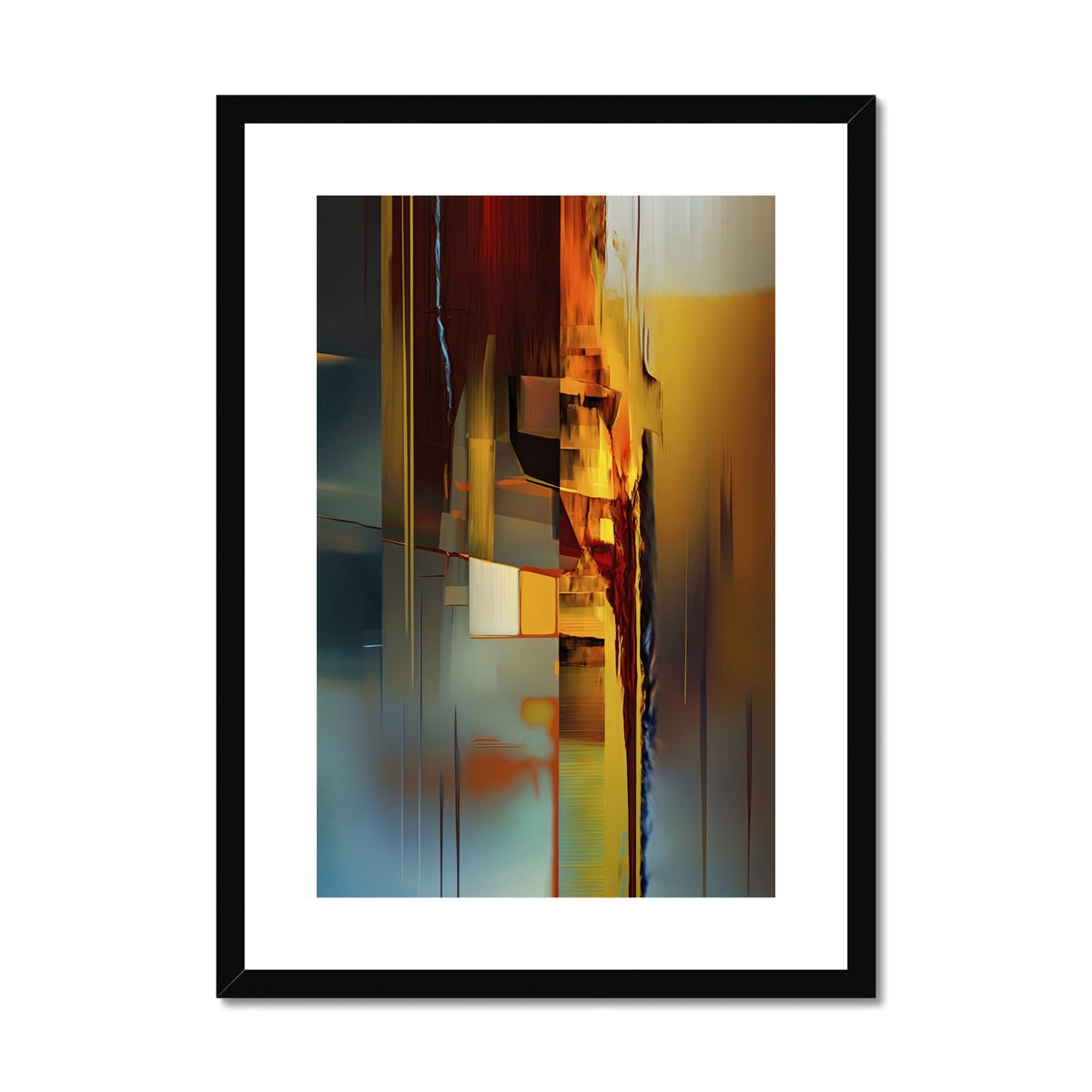 Urban Resonance Framed & Mounted Print