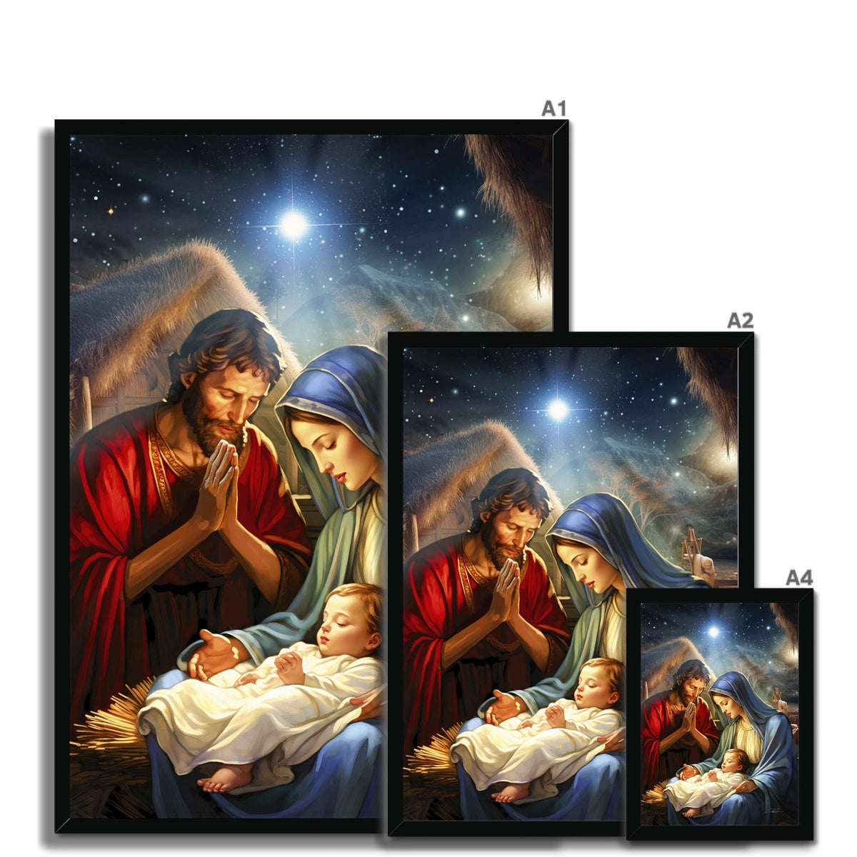 The Holy Birth Framed Print