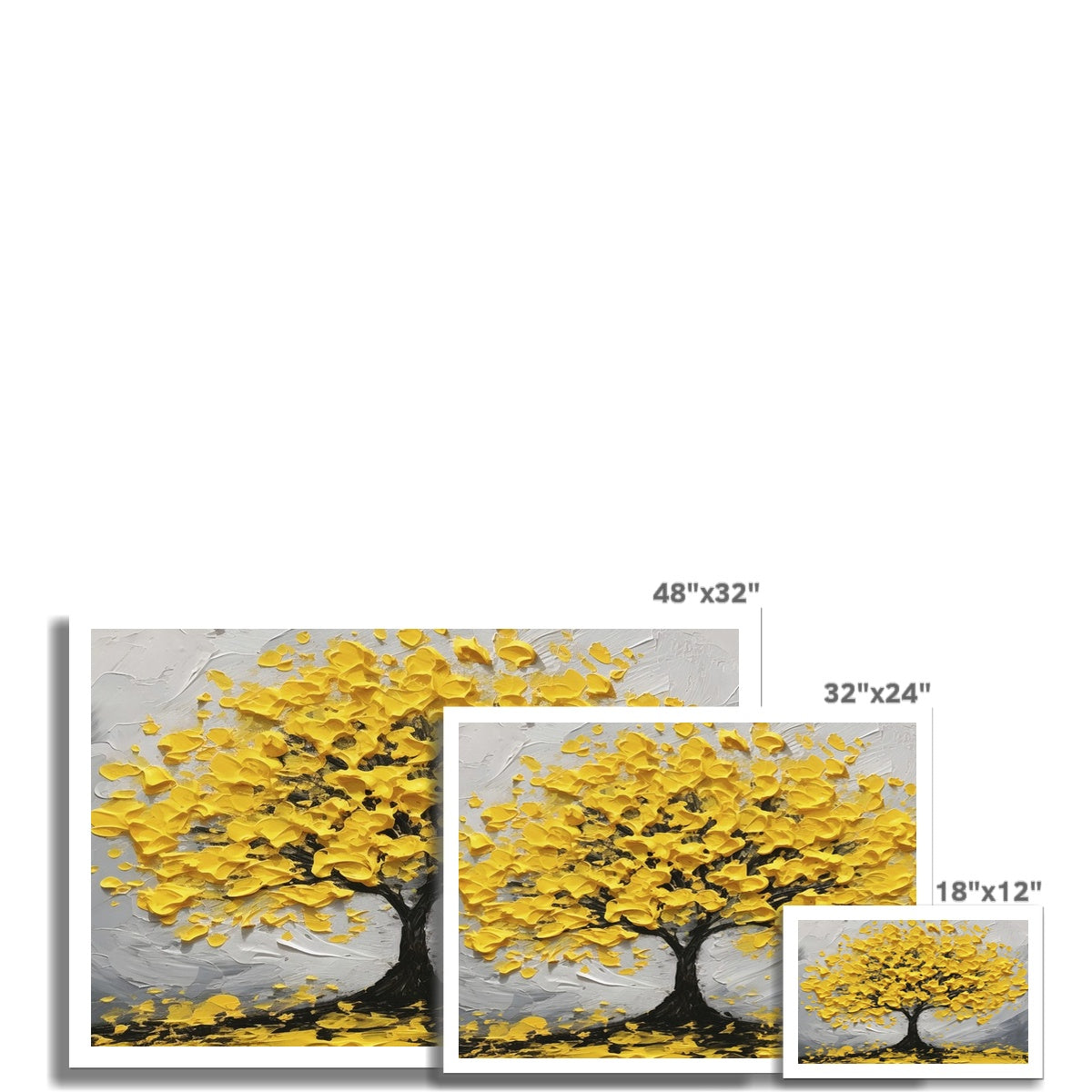 Golden Flourish Canvas Print