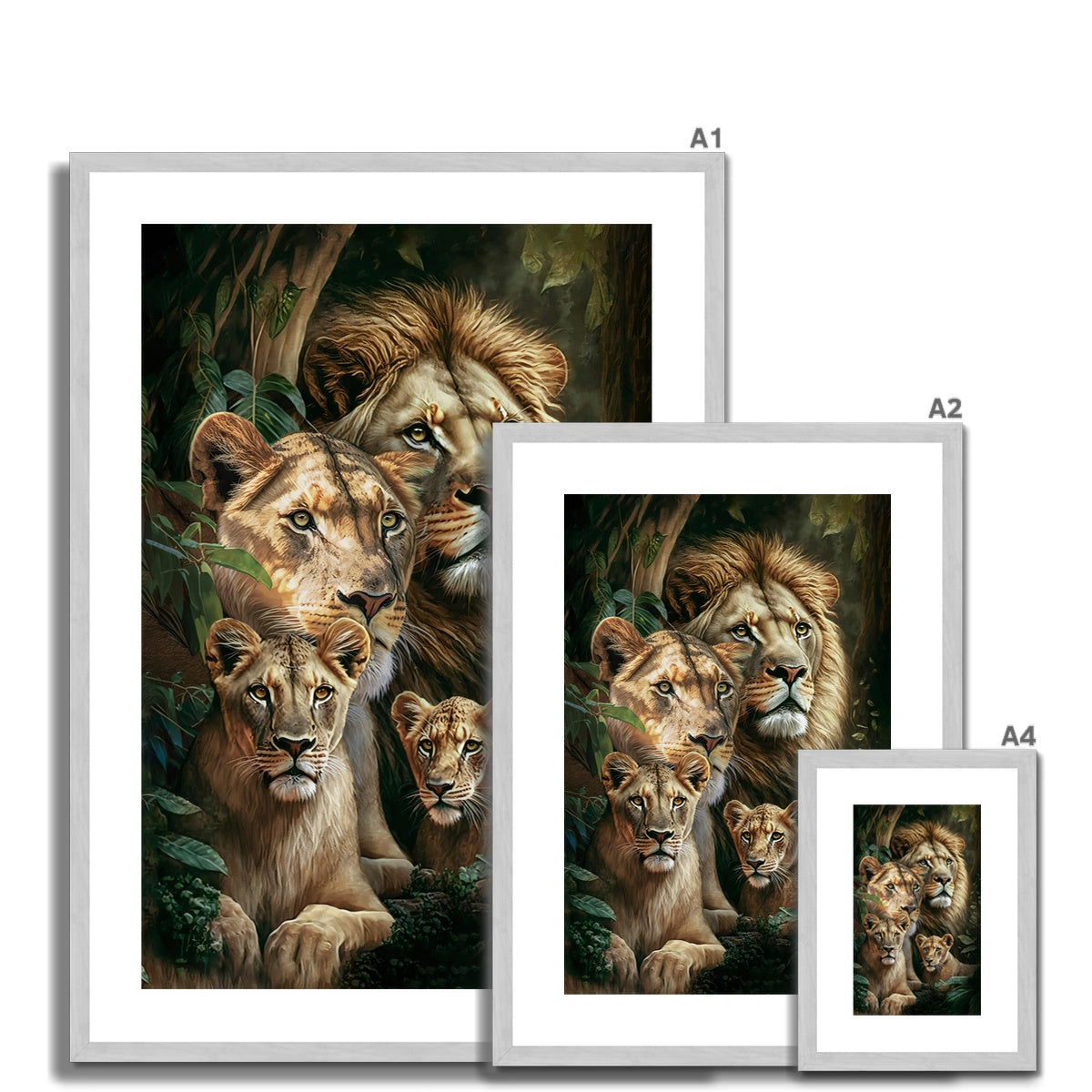 Royal Lineage Antique Framed Print