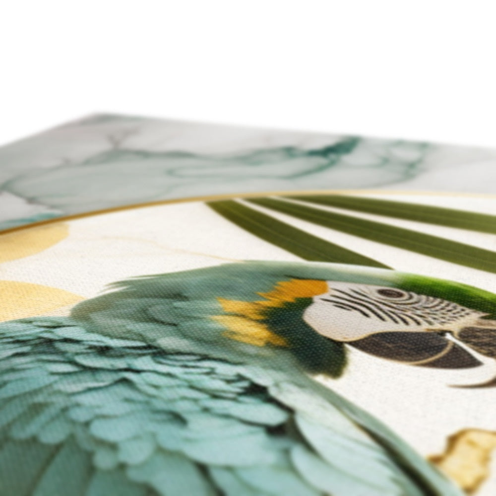 Exotic Pair  Framed Canvas