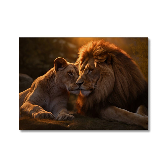 The Lion's Bond Canvas