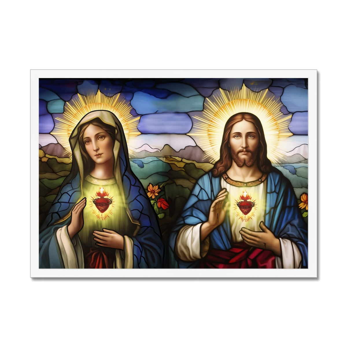 Holy Grace Framed Print