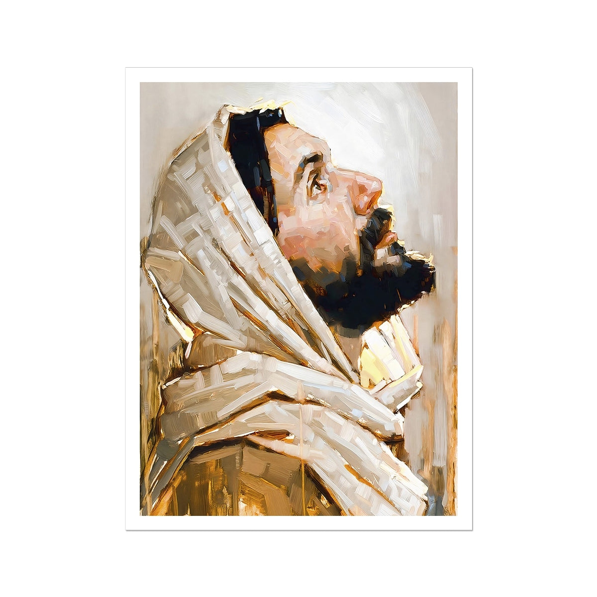 Heavenly Gaze Canvas Print