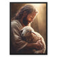 Eternal Shepherd Float Framed Canvas