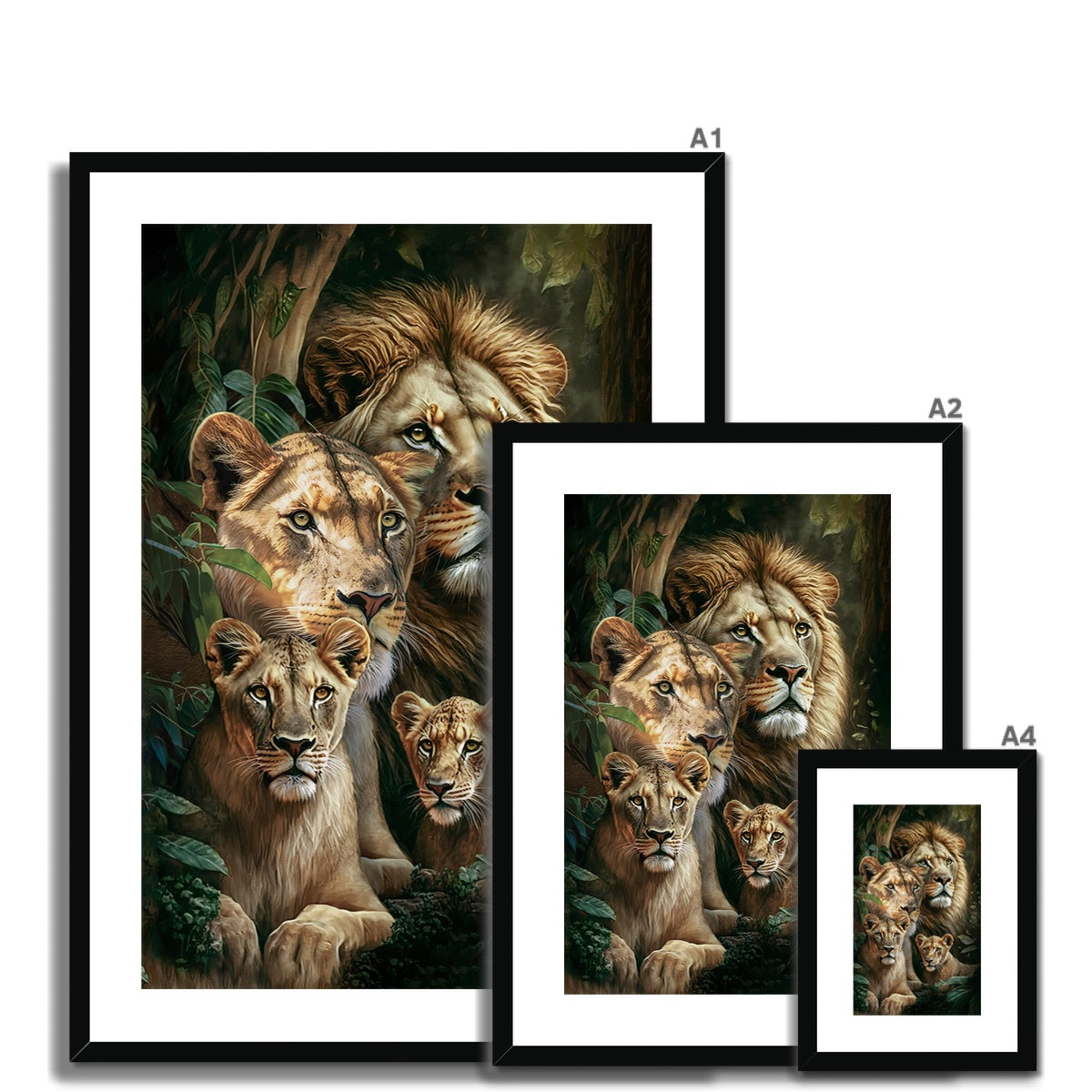 Royal Lineage Framed Print