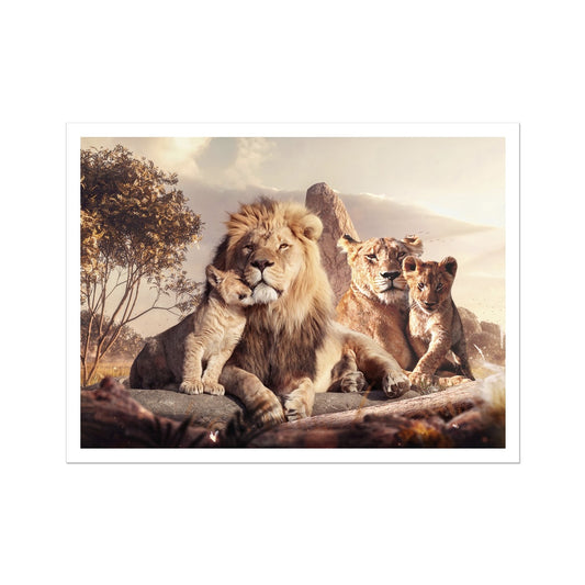 Kings of the Wild Canvas Print
