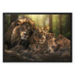 Kings and Cubs Float Framed Canvas