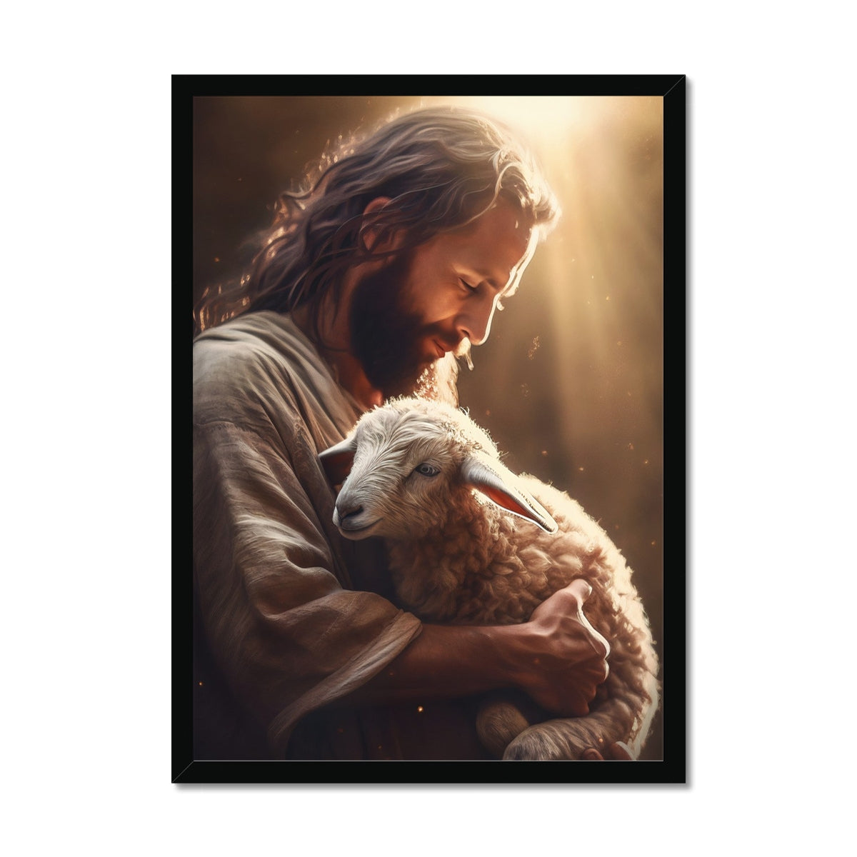 Eternal Shepherd Framed Print